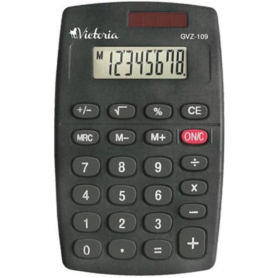 Zsebszámológép, 8 számjegy, VICTORIA OFFICE, "GVZ-109"