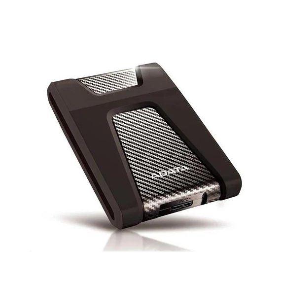2,5" HDD (merevlemez), 2TB, USB 3.2 Gen1, ütésálló, ADATA "HD650", fekete