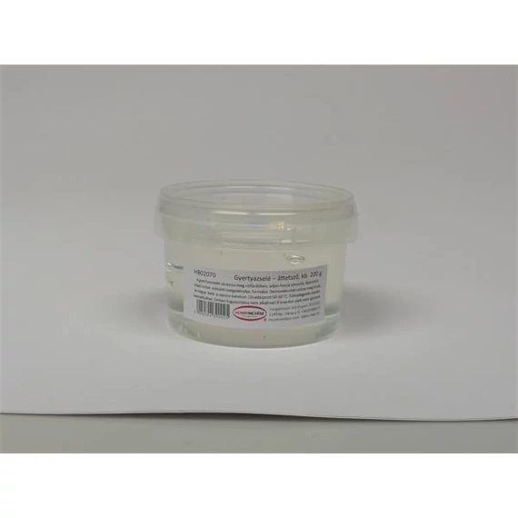 Gyertyazselé, 200 g, áttetsző