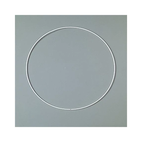Fém karika, fehér, EFCO, 25 cm