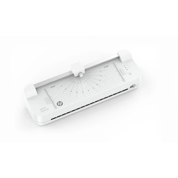 Laminálógép, beépített vágógéppel, A3, 80-125 mikron, HP "Onelam Combo", fehér