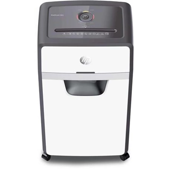 Iratmegsemmisítő, konfetti, 24 lap, HP "Oneshred 24CC", világosszürke