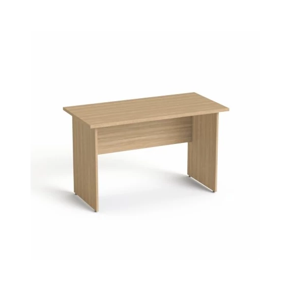 Íróasztal, laplábbal, 120x70 cm, MAYAH "Freedom SV-19", kőris