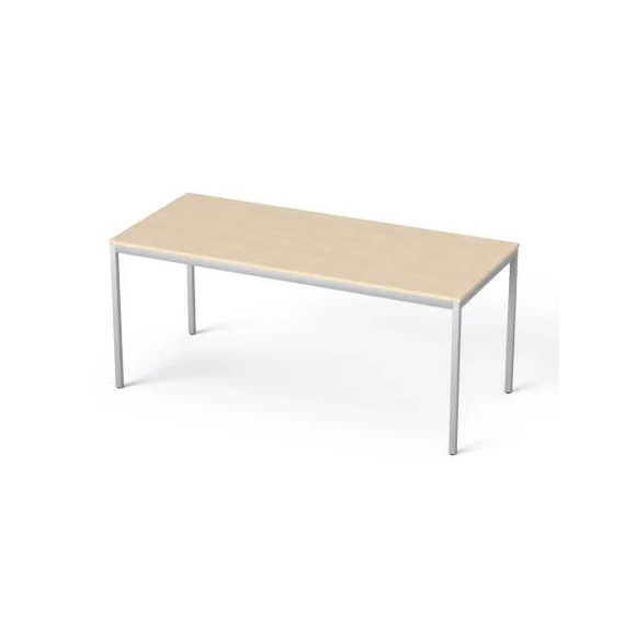Általános asztal fémlábbal, 75x170 cm, MAYAH "Freedom SV-40", juhar