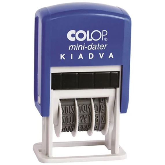 Dátumbélyegző, COLOP "S 160/L", Kiadva