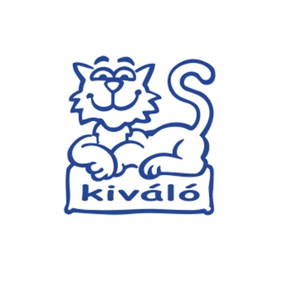 Bélyegző, motivációs, Kíváló!, COLOP "N43-kék", kék