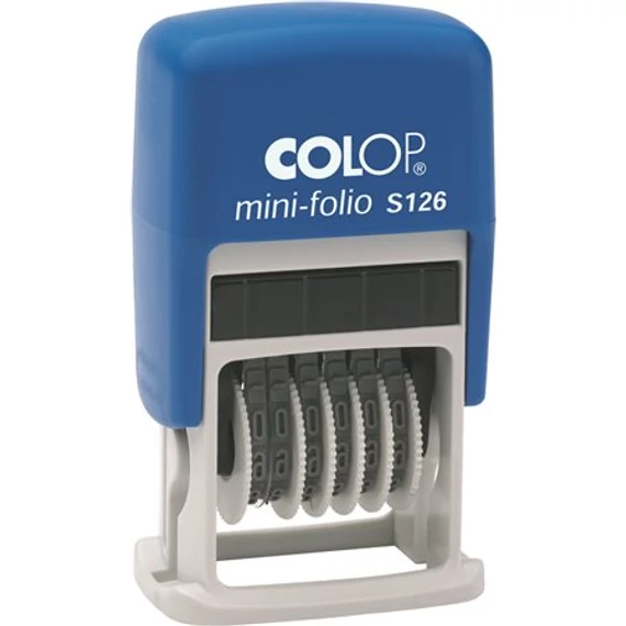 Számbélyegző, COLOP "S126" Számbélyegző, COLOP "S126"