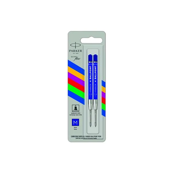 Golyóstollbetét, 1 mm, M, economy, PARKER "Royal", kék