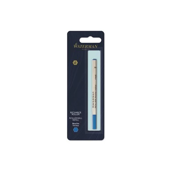 Rollertoll betét, 0,5 mm, F, WATERMAN, kék
