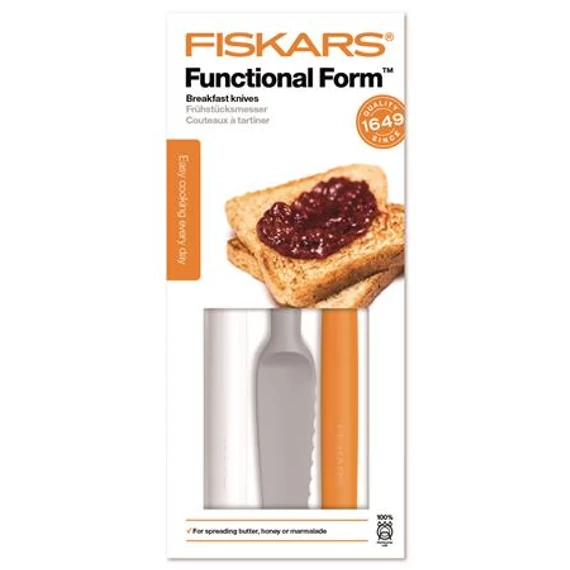 Reggeliző késkészlet, 3 darabos készlet, FISKARS "Functional Form"