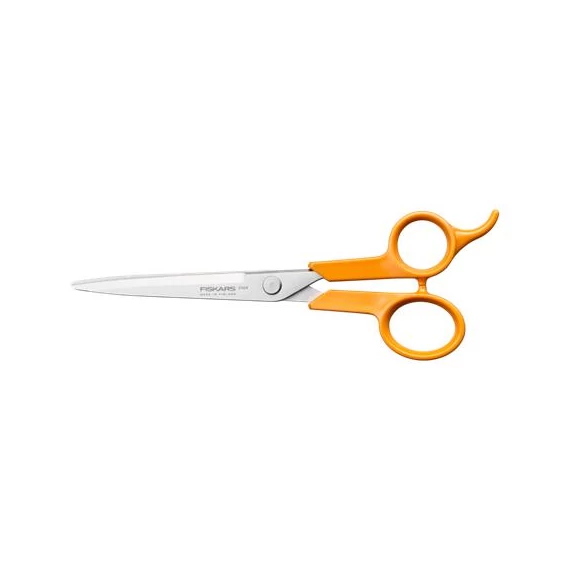 Hajvágó olló, 17 cm, FISKARS "Classic", narancssárga