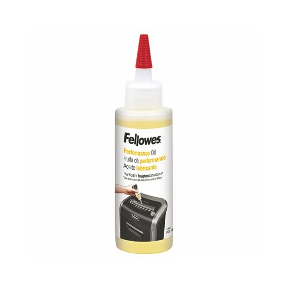 Karbantartó olaj iratmegsemmisítőhöz, 120 ml, FELLOWES "Powershred"