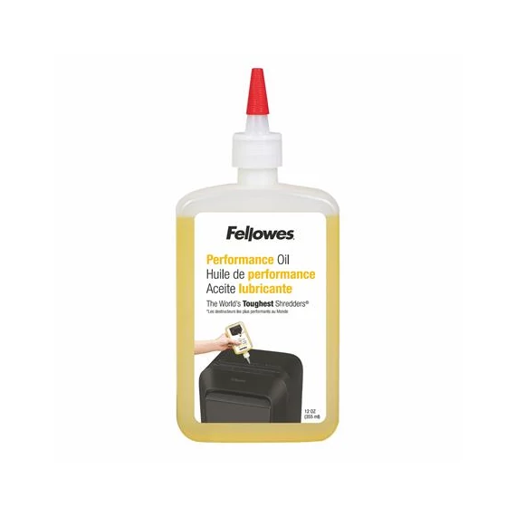 Karbantartó olaj iratmegsemmisítőhöz, 355 ml, FELLOWES "Powershred"