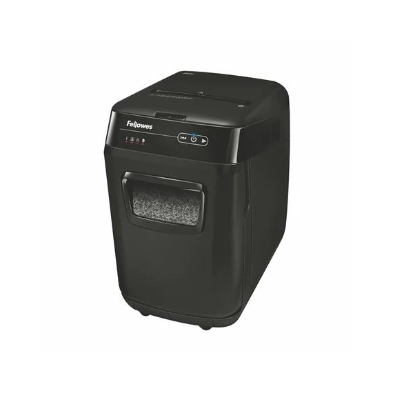 Iratmegsemmisítő, mikrokonfetti, 180 lap, FELLOWES "AutoMax™ 200M"