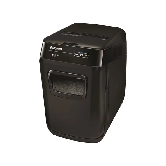 Iratmegsemmisítő, konfetti, 130 lap, FELLOWES "AutoMax™ 150C"