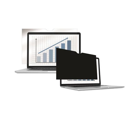 Monitorszűrő, betekintésvédelemmel, 310x175 mm, 14,1", 16:9, FELLOWES "PrivaScreen™", fekete