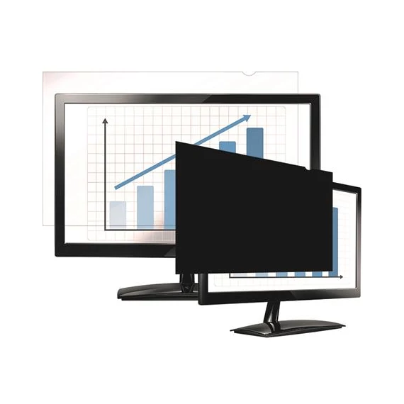 Monitorszűrő, betekintésvédelemmel, 527x297 mm, 23,8", 16:9, FELLOWES "PrivaScreen™", fekete