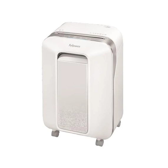 Iratmegsemmisítő, mikrokonfetti, 11 lap, FELLOWES "Powershred LX201", fehér