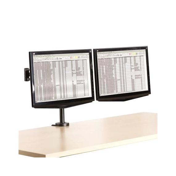 Monitortartó kar, kettő monitorhoz, FELLOWES "Vista™"