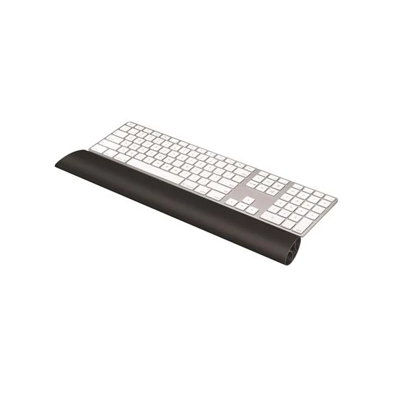 Csuklótámasz billentyűzethez, szilikonos, FELLOWES "I-Spire Series™", fekete