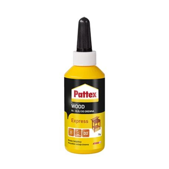 Ragasztó, folyékony, 75 g, HENKEL "Pattex Palma Fa Expressz"