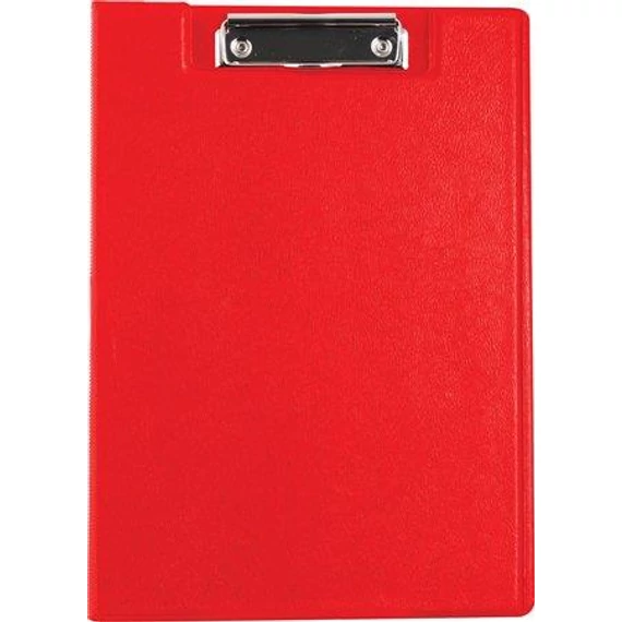 Felírótábla, fedeles, A4, zsebes, VICTORIA OFFICE, piros