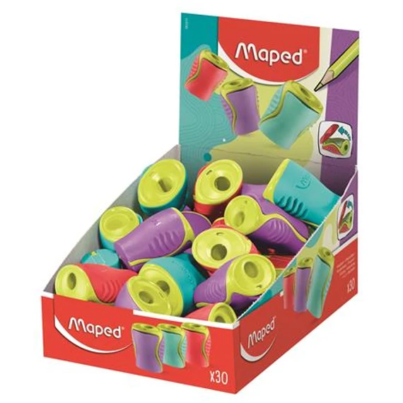 Hegyező display, egylyukú, tartályos, MAPED "Boogy", vegyes színek