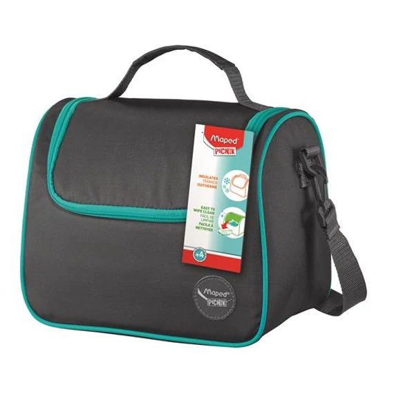 Uzsonnás táska, levehető vállpánttal, MAPED PICNIK "Origins", szürke