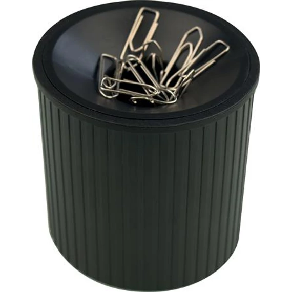 Gemkapocstartó, mágneses, HELIT "Linear", fekete Gemkapocstartó, mágneses, HELIT "Linear", fekete