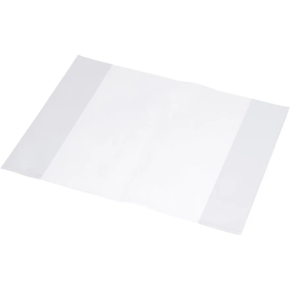 Füzet- és könyvborító, A5, PP, 90 mikron, fényes felület, PANTA PLAST, víztiszta, 10 db/csomag