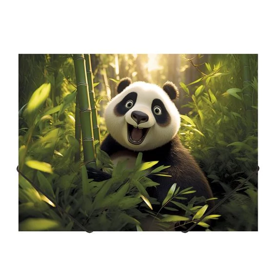 Gumis mappa, 15 mm, PP, A4, PANTA PLAST "Panda"
