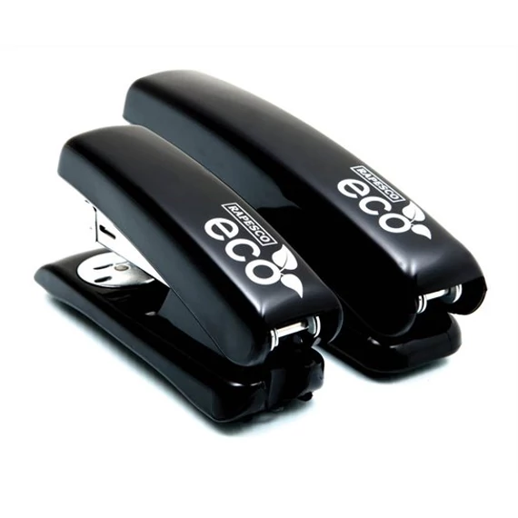 Tűzőgép, 24/6, 26/6, 20 lap, RAPESCO "ECO Half-Strip", fekete Tűzőgép, 24/6, 26/6, 20 lap, RAPESCO "ECO Half-Strip", fekete