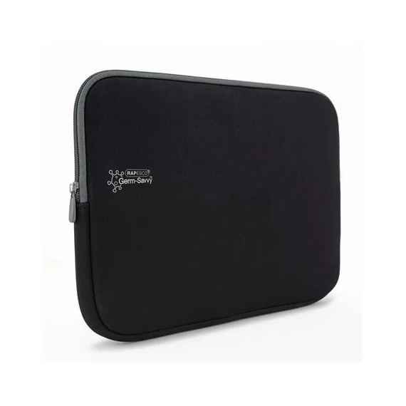 Notebook tok, 14", antibakteriális, RAPESCO, fekete