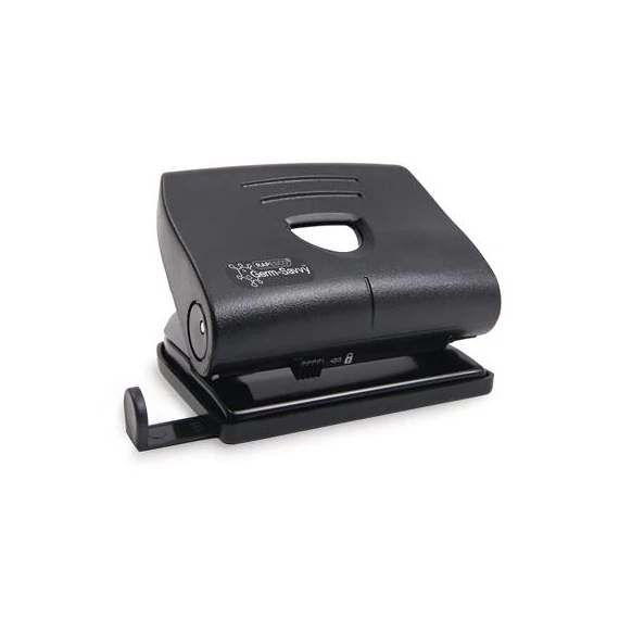 Lyukasztó, kétlyukú, 22 lap, antibakteriális, RAPESCO "820-P", fekete Lyukasztó, kétlyukú, 22 lap, antibakteriális, RAPESCO "820-P", fekete