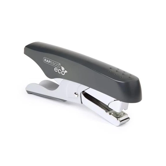Tűzőgép, 24/6-8, 26/6-8, 45 lap, könnyített tűzés, RAPESCO "Eco Whale", króm