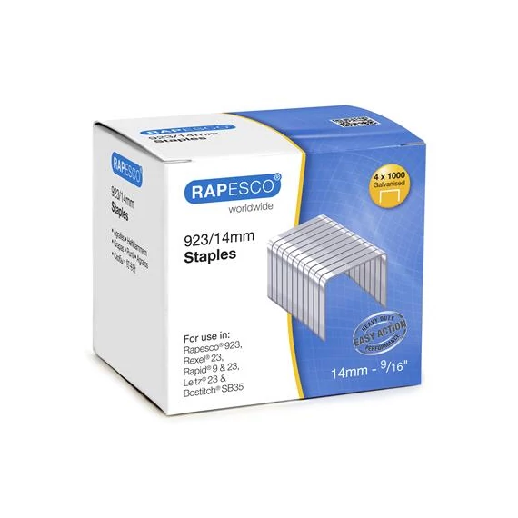 Tűzőkapocs, 923/14, horganyzott, RAPESCO