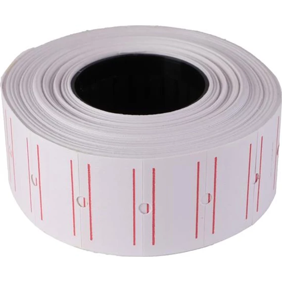 Árazószalag, 21x12 mm, "Motex", csíkos