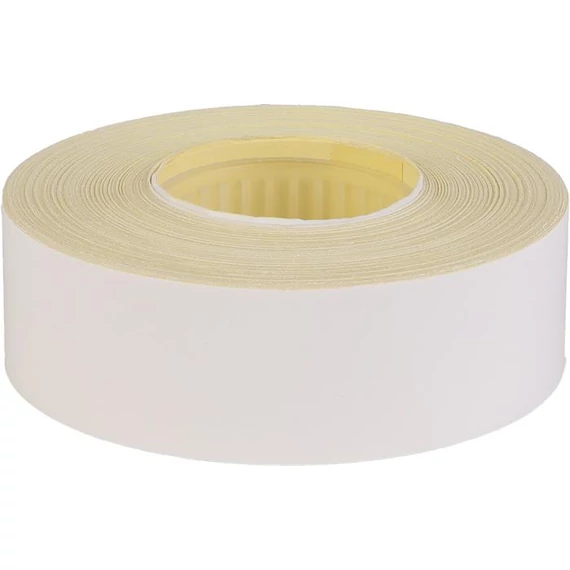 Árazószalag, folyamatos, 22 mm x 14,5 m, fehér