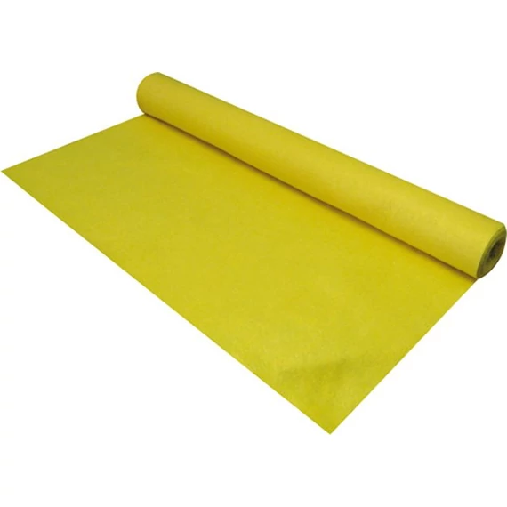 Filc anyag, puha, tekercses, citromsárga Filc anyag, puha, tekercses, citromsárga