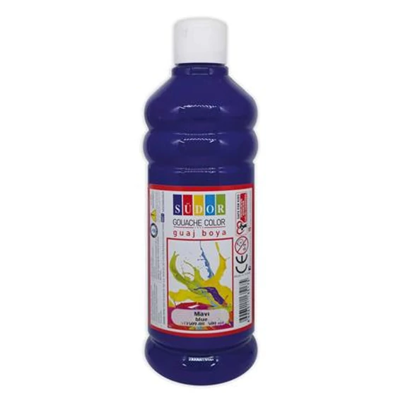 Tempera, 500 ml, Südor, kék