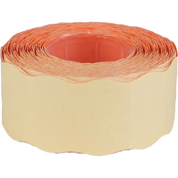 Árazószalag, 25x16 mm, narancs