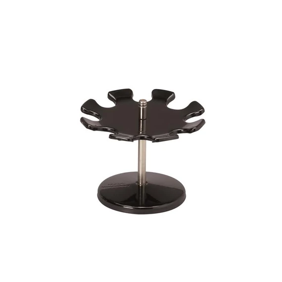 Bélyegző tartó állvány, kör, 1 szintes, 8 hely, MAUL, fekete Bélyegző tartó állvány, kör, 1 szintes, 8 hely, MAUL, fekete