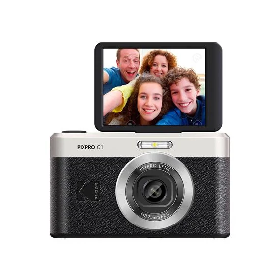 Fényképezőgép, digitális, KODAK "Pixpro C1", fekete