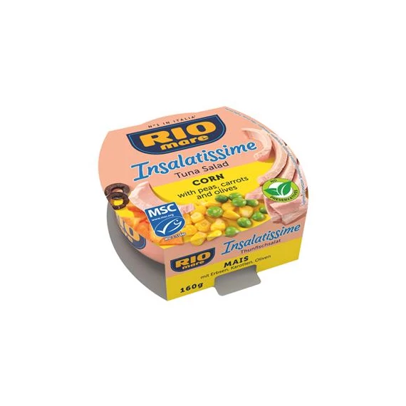Tonhalsaláta, 160 g, RIO MARE "Insalatissime", kukoricával