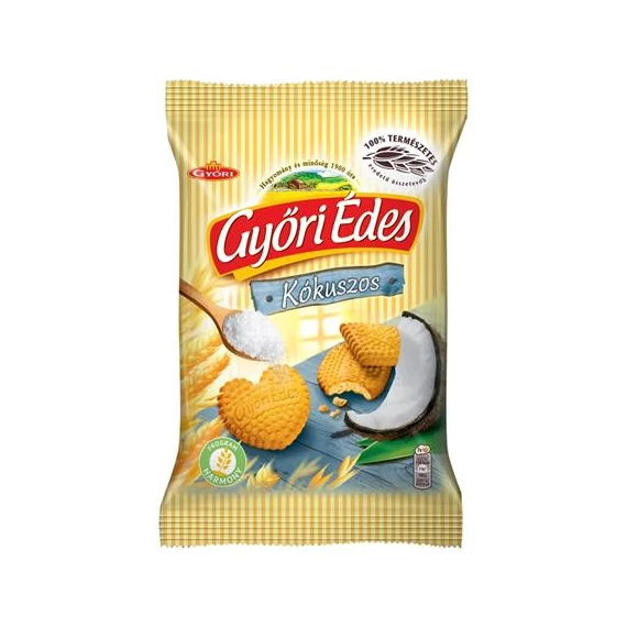 Keksz, 150 g, GYŐRI "Győri édes", kókuszos