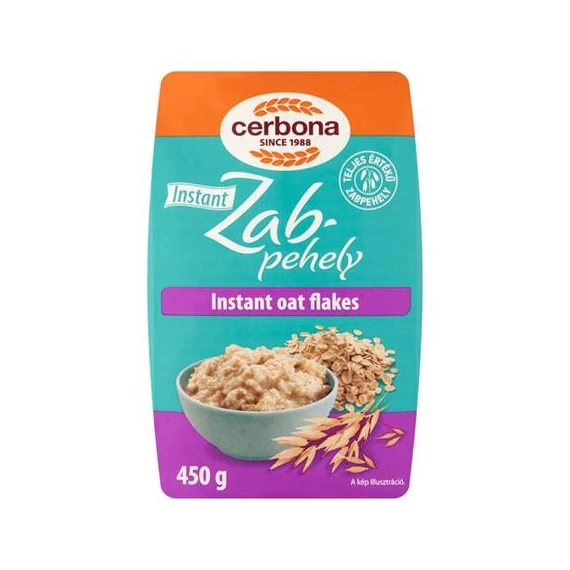 Zabpehely, 450 g, CERBONA, instant