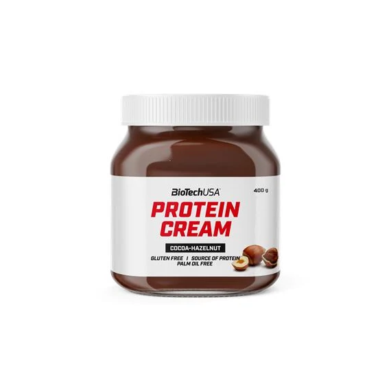 Kakaó-mogyorókrém, BIOTECH USA "Protein Cream", 400 g