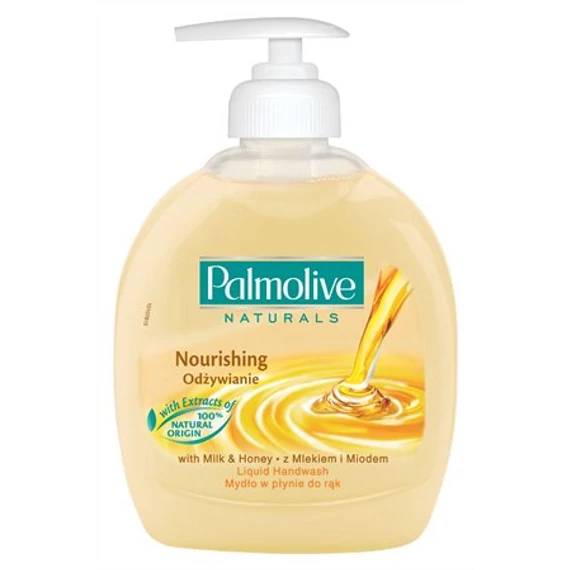 Folyékony szappan, 0,3 l, PALMOLIVE Nourishing "Milk and Honey"