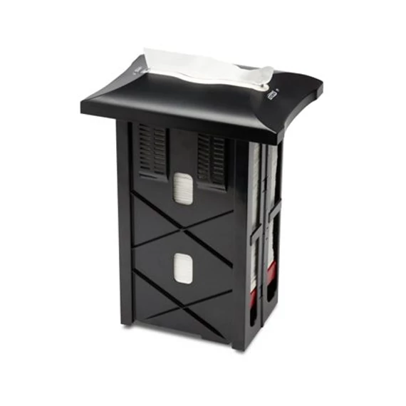 Szalvéta adagoló, 34,3x25,1x17,8 cm, pultba süllyeszthető tehető, N4 rendszer, TORK "Xpressnap", fekete Szalvéta adagoló, 34,3x25,1x17,8 cm, pultba süllyeszthető tehető, N4 rendszer, TORK "Xpressnap", fekete