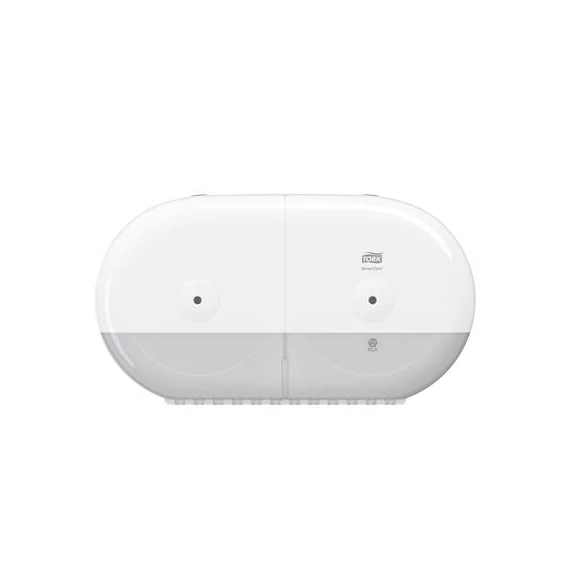 Toalettpapír adagoló, duplatekercses, T9 rendszer, Elevation, TORK "SmartOne Mini", fehér
